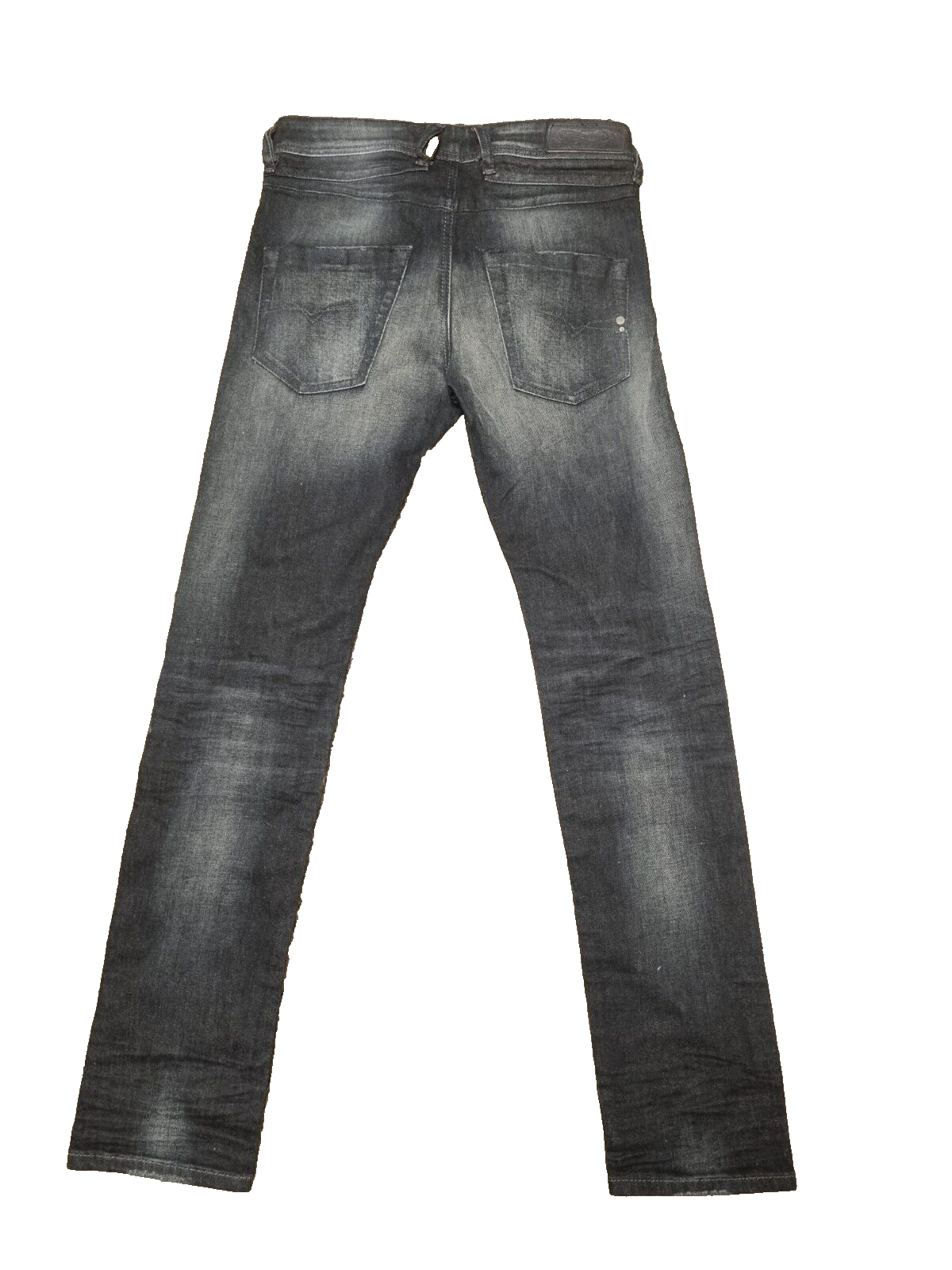 Diesel Herren Jeans Belther W27 L32  Regular Slim Tapered Schwarz Jeanshose T2-1