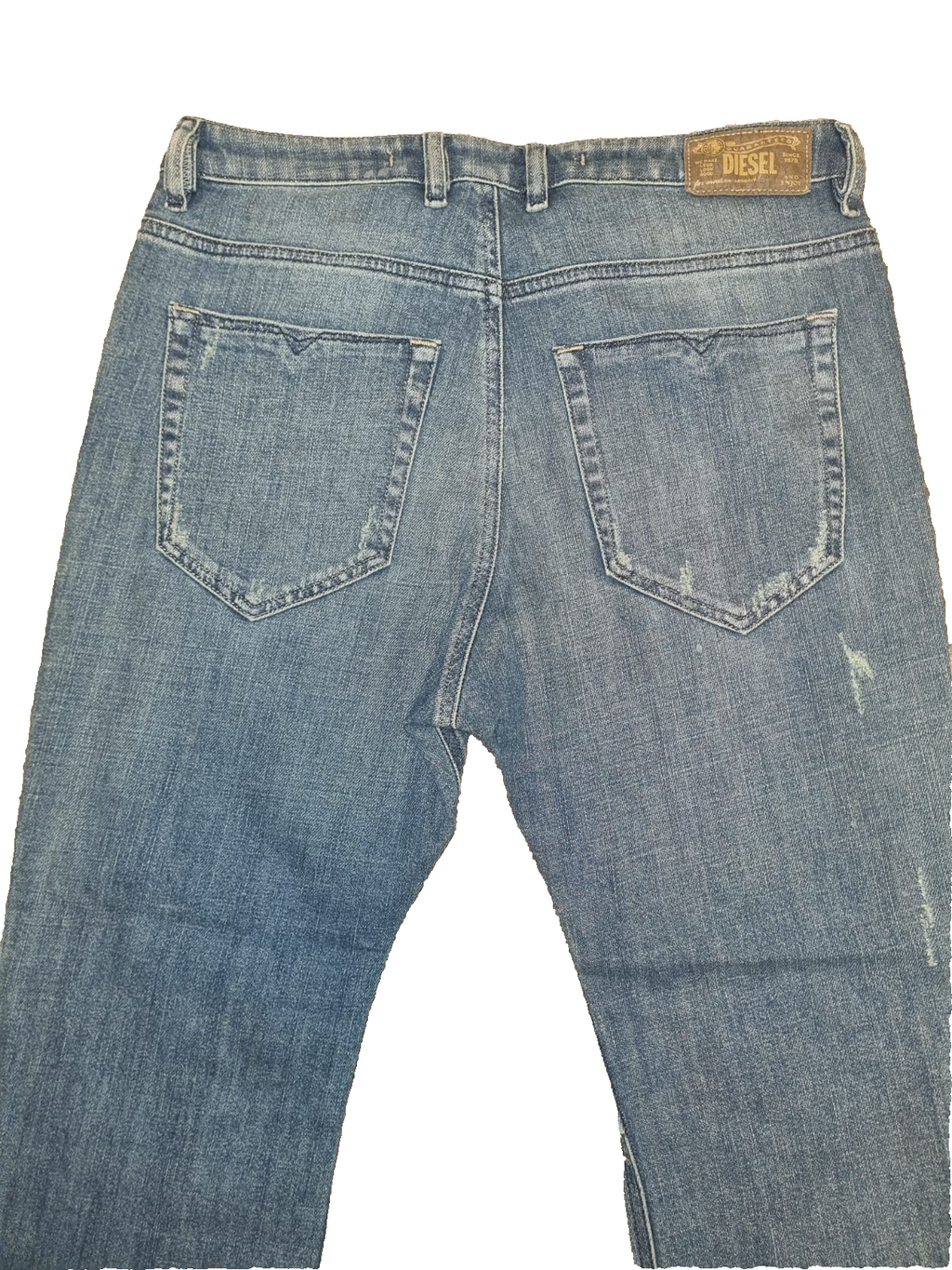 DIESEL Damen Jeans Eazee – Relaxed Boyfriend Low Waist – W28 L32 – Blau M6