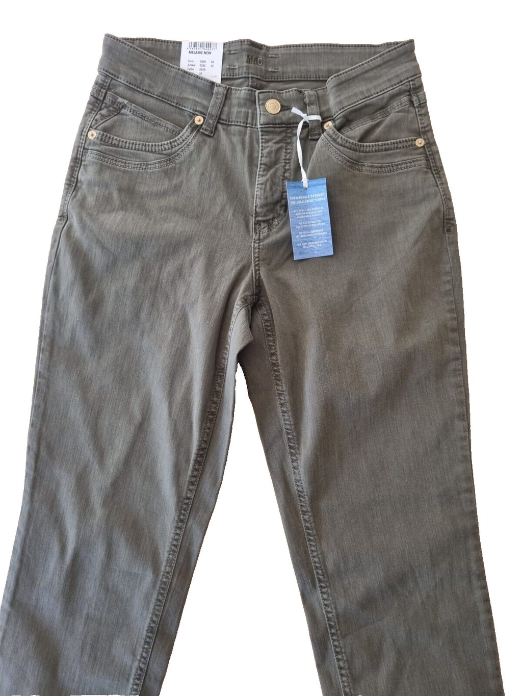 MAC Damen Jeans Melanie New (5008 0380 645R) 36 / L30 Feminine Fit, Straight E5