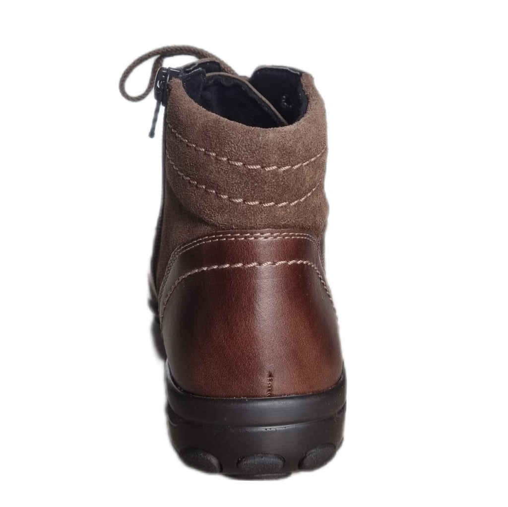 SEMLER Damen Sneaker KATJA-St Women Schuhe Sneakers Leder Nappa Kalbvelour Taupe