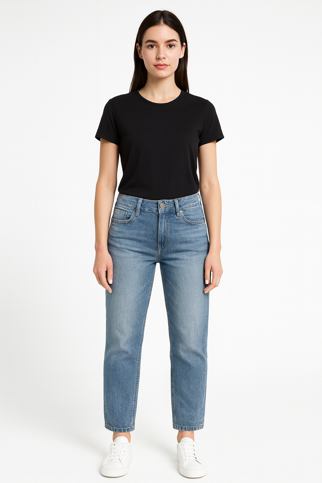 DIESEL Damen Jeans Belthy-Ankle 00SUKH084CU W25 L32 Blau | Slim Straight