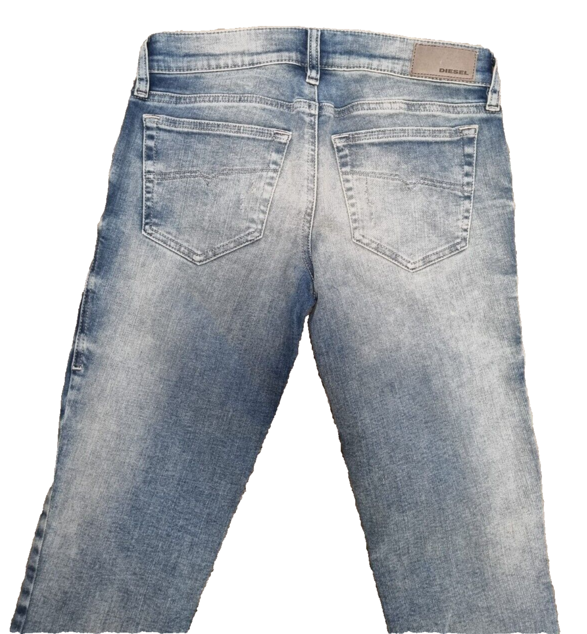 DIESEL Damen Jeans GRUPEE W25 L32 – Super Slim Skinny Low Waist – Blau – T-1-5