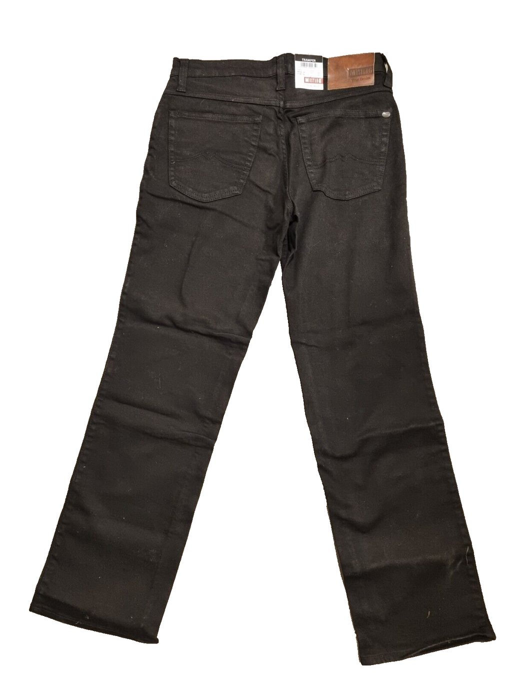 MUSTANG Herren Jeans Tramper W33 L30 Schwarz Slim Fit, Art. 1000358 940 E6