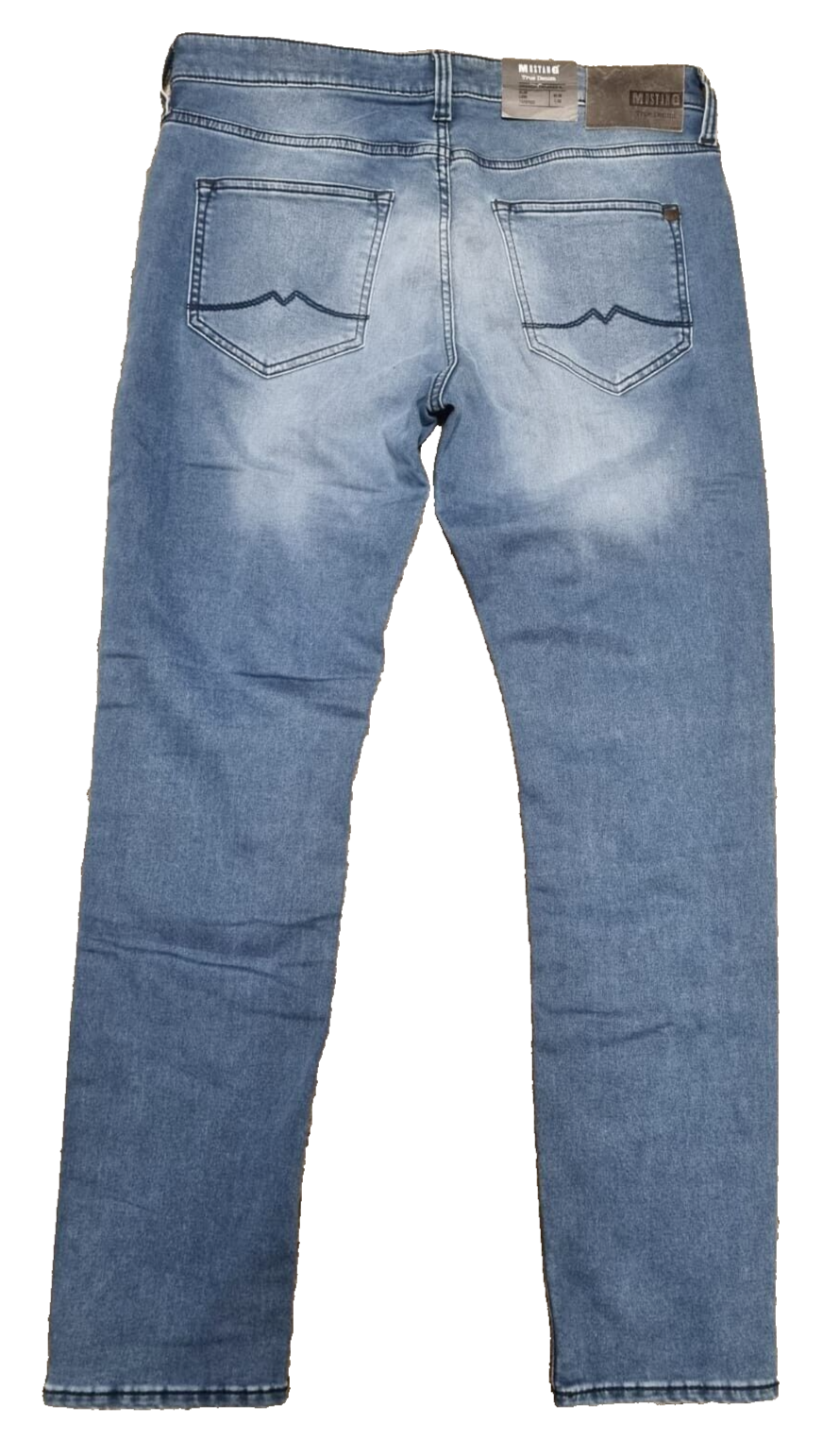 MUSTANG Herren Jeans Oregon Tapered K Blau | Slim Low Tapered | Sonderpreis BR1C