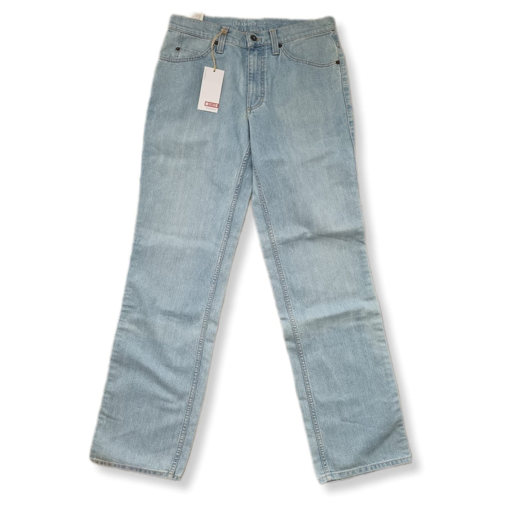 MUSTANG Tramper Tapered Herren Jeans Denim Jeanshose W33 L34 Blau BR1E3