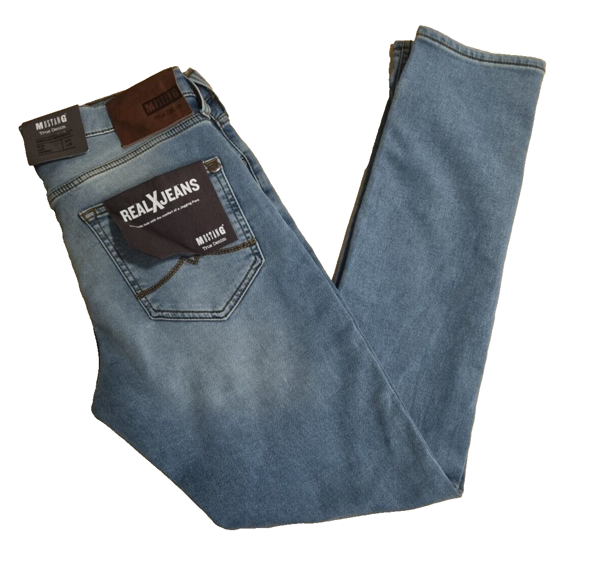 MUSTANG Oregon Tapered K Herren Jeans | Slim Low Tapered | W31 L32 Jeanshose E5