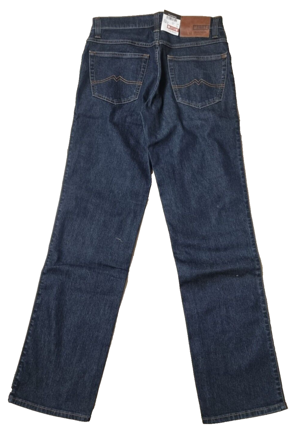 MUSTANG Herren Jeans Tramper Blau | Slim Fit Medium Rise Straight Leg | W30 L32