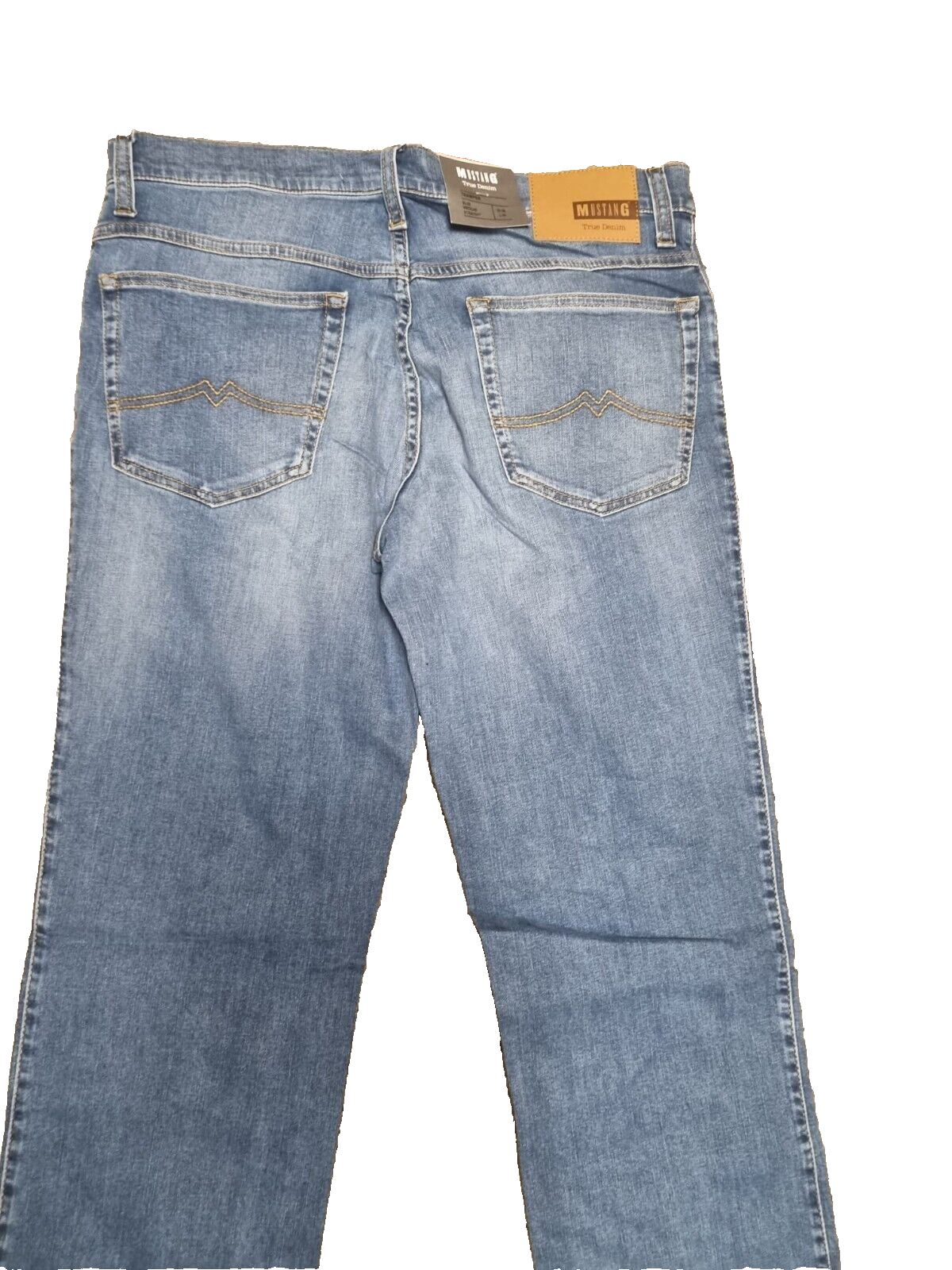 MUSTANG Herren Jeans Tramper W36 L36 Slim Medium Straight Blau 1006208 BR2E2