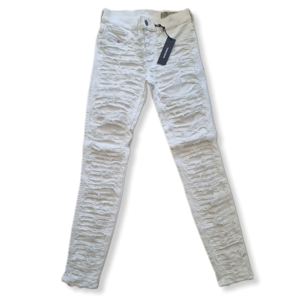 DIESEL Damen Jeans DHARY W25 L32 SUPER SLIM-SKINNY REGULAR WAIST