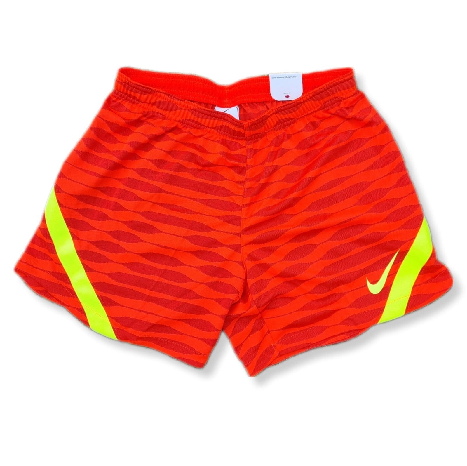 Nike Damen Shorts CW6095-635 Rot | Dri-FIT Fitness Lauf Sporthose XS–L