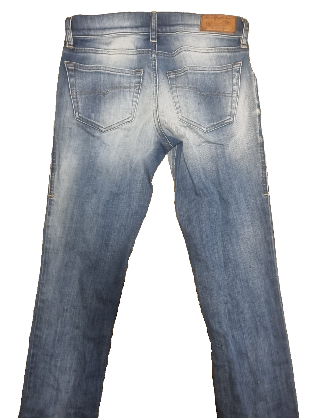 DIESEL Damen Jeans Grupee W24 L32 Blau Super Slim Skinny 00SFCU 0667G M5