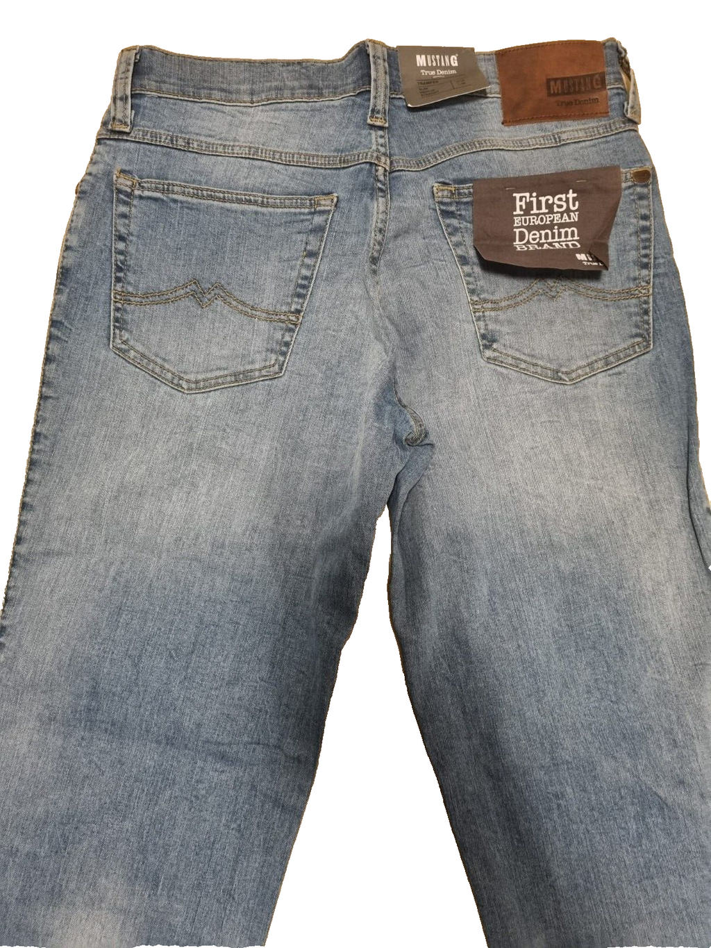 🔥 MUSTANG Herren Jeans Tramper - Blau - Slim-Medium-Straight W32 L32 1005706 E8