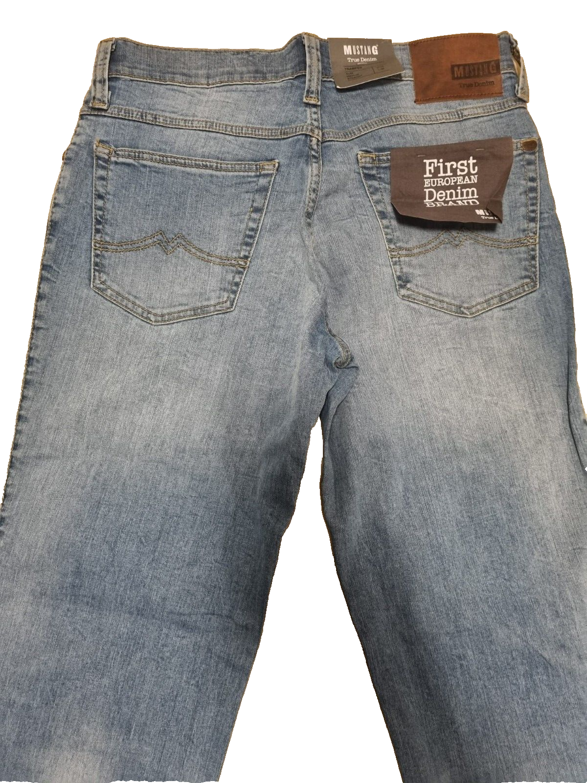 🔥 MUSTANG Herren Jeans Tramper - Blau - Slim-Medium-Straight W32 L32 1005706 E8