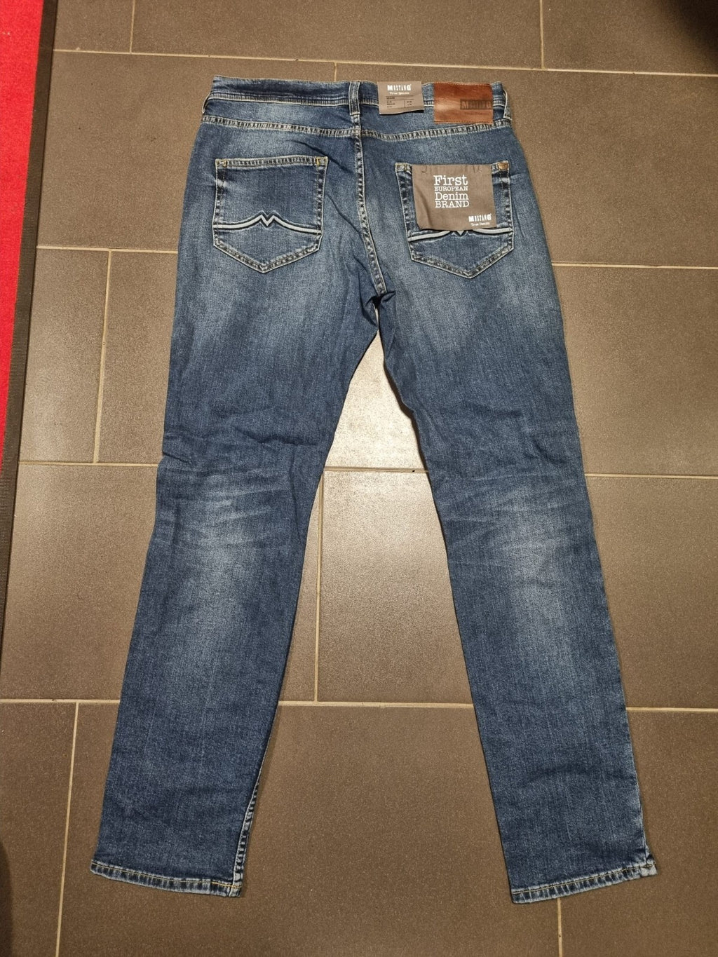 MUSTANG Herren Jeans Vegas Slim Fit W30 W32 W33 W34 W36 W38 Blau - Medium Slim