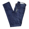 DIESEL Damen Jeans Belthy W24 L32 Blau Regular Slim Straight Low Waist BR1D1