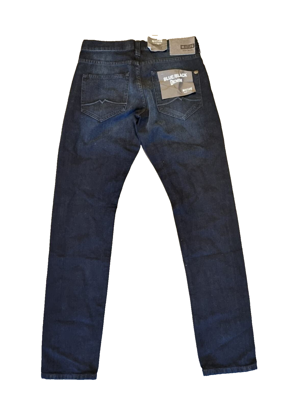 Mustang Herren Jeans Oregon Tapered Blau Slim Low 1004662 W30 L32 Mens BR1E2