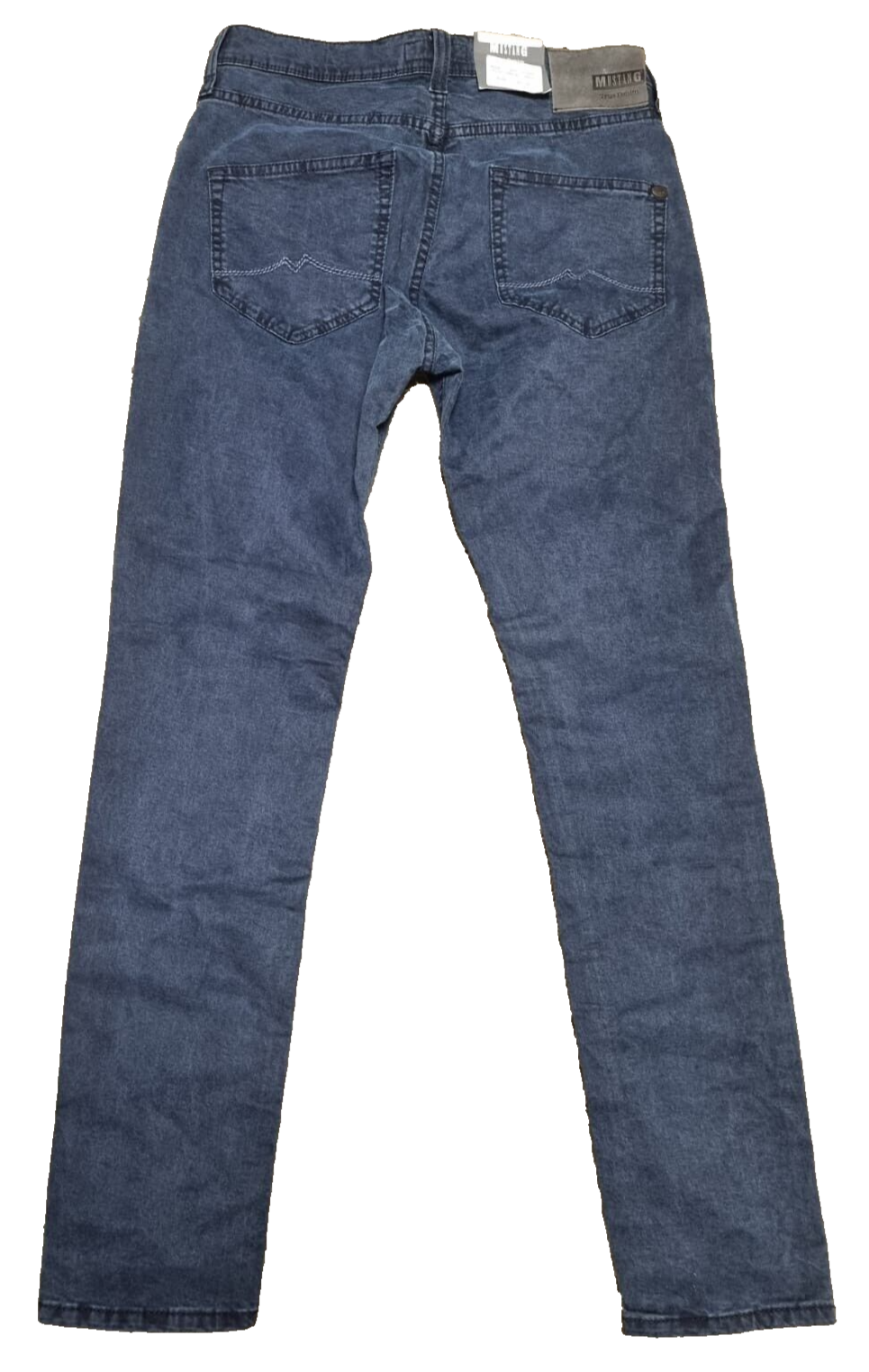 MUSTANG Herren Jeans W30 L32 Blau | Slim Medium Slim | Dünner Stoff BR1C3