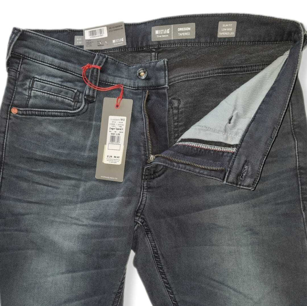 Mustang Herren Jeans Oregon Tapered K Slim Low Tapered 1005825 5000 802