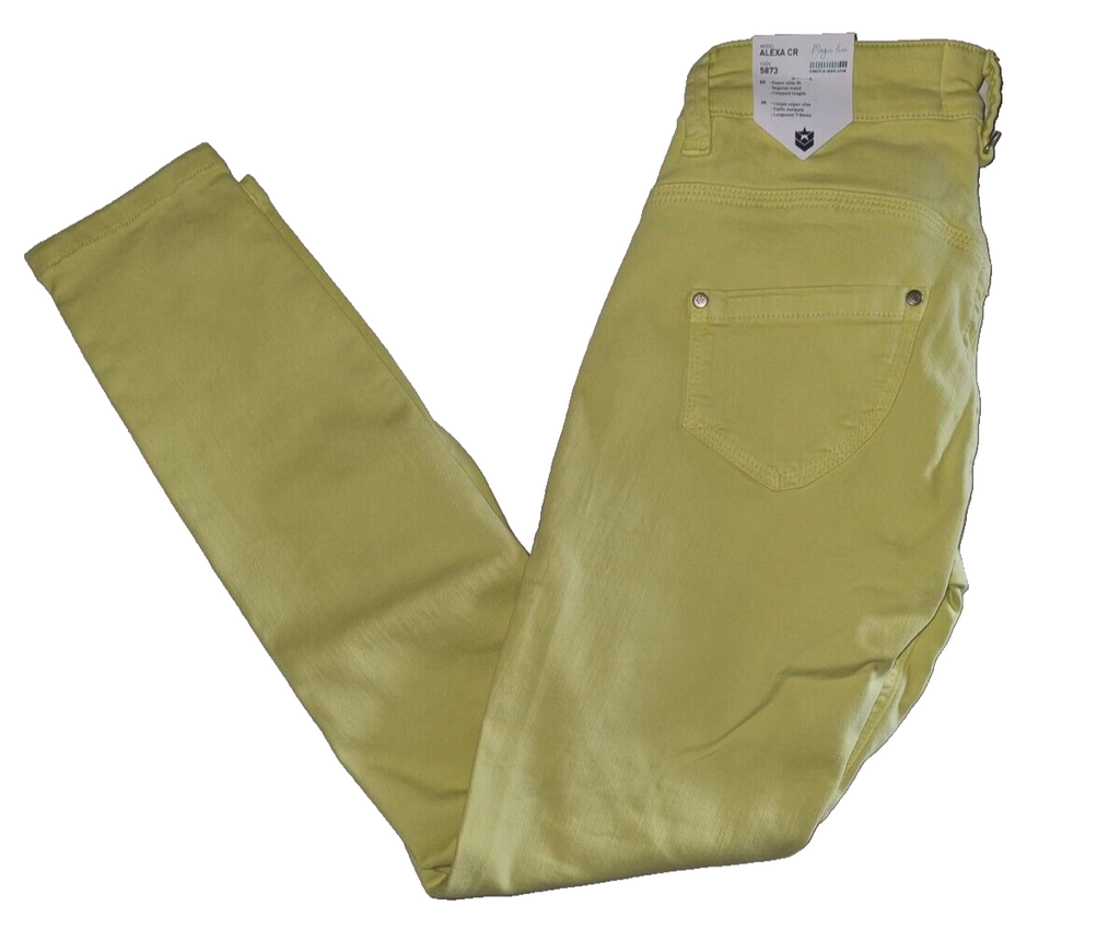 FREEMAN T. Porter Damen Jeans ALEXA CR Frauen Hose S Jeanshose Gelb Gr. L PL3B1