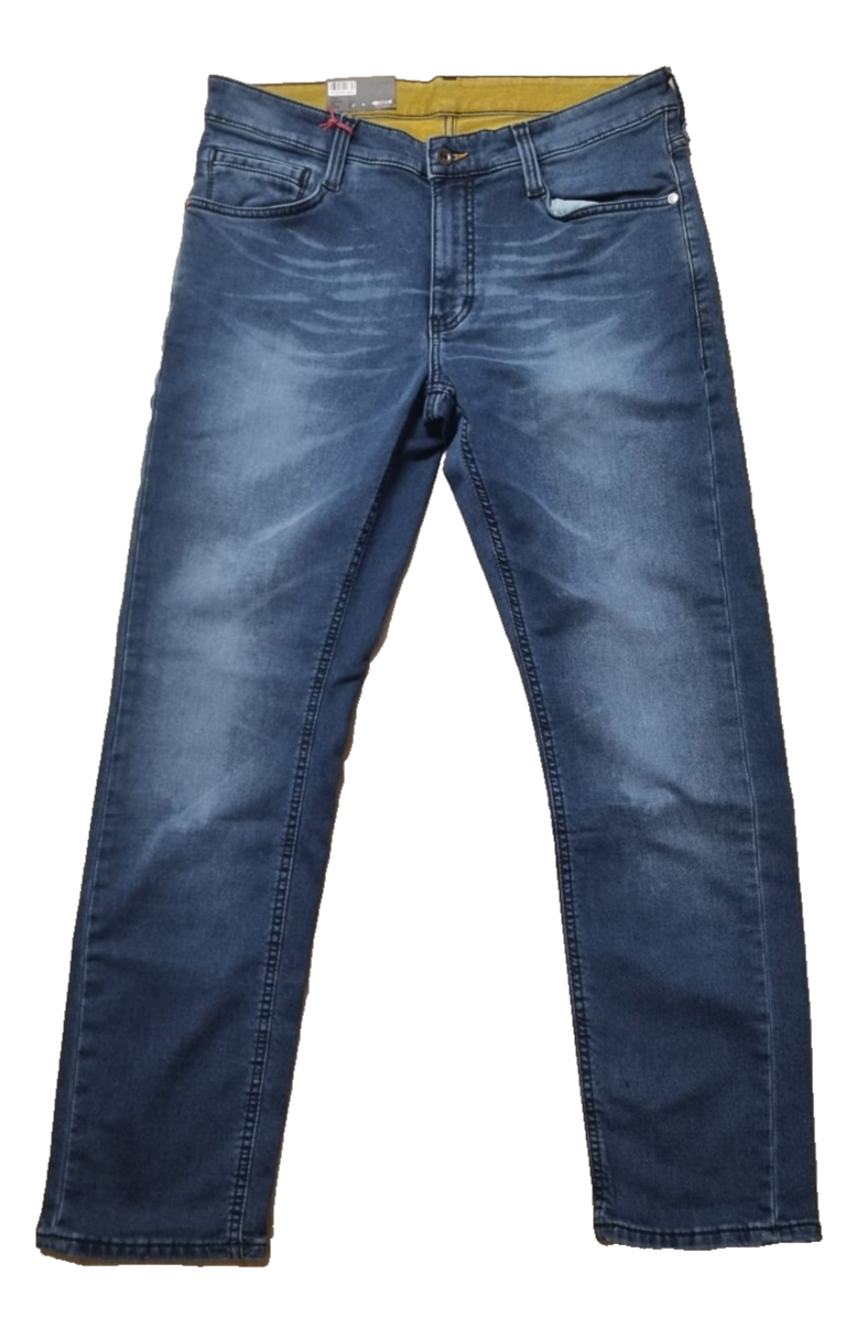 MUSTANG Herren Jeans Oregon Tapered K W34 L30 Slim Low Tapered Blau 1004040 K3