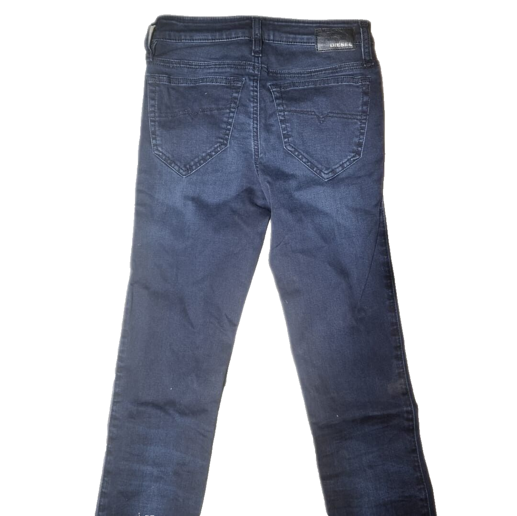 DIESEL Damen Jeans Skinzee Super Slim Skinny Regular Waist W23 L34 Blau BR1D1