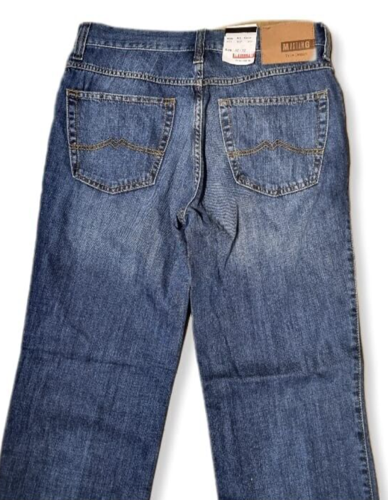 MUSTANG Herren Jeans Oklahoma Slim Medium Straight W32/L32 Blau BR2E1