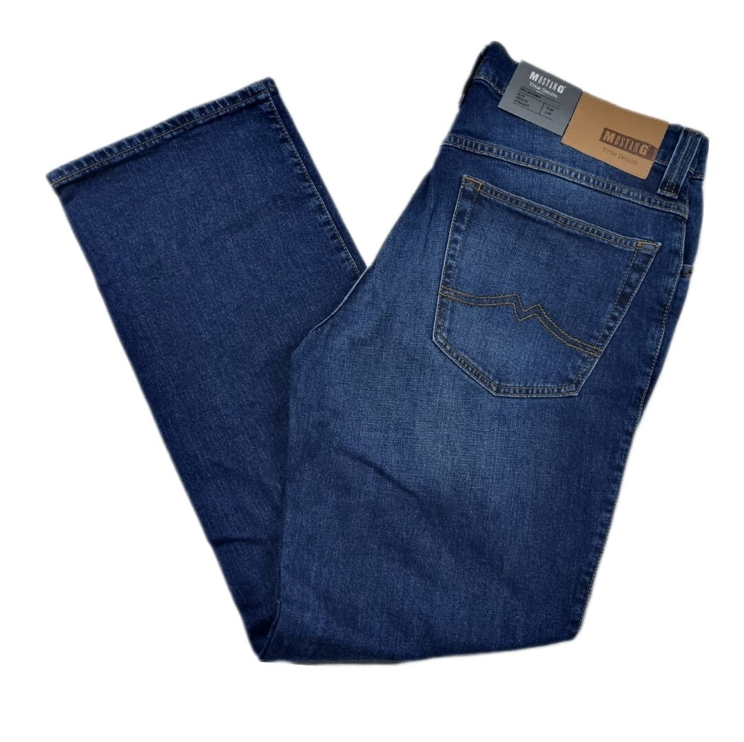 Mustang Herren Jeans Oklahoma Slim Medium Straight 1006270 5000 882 - W36 - W40