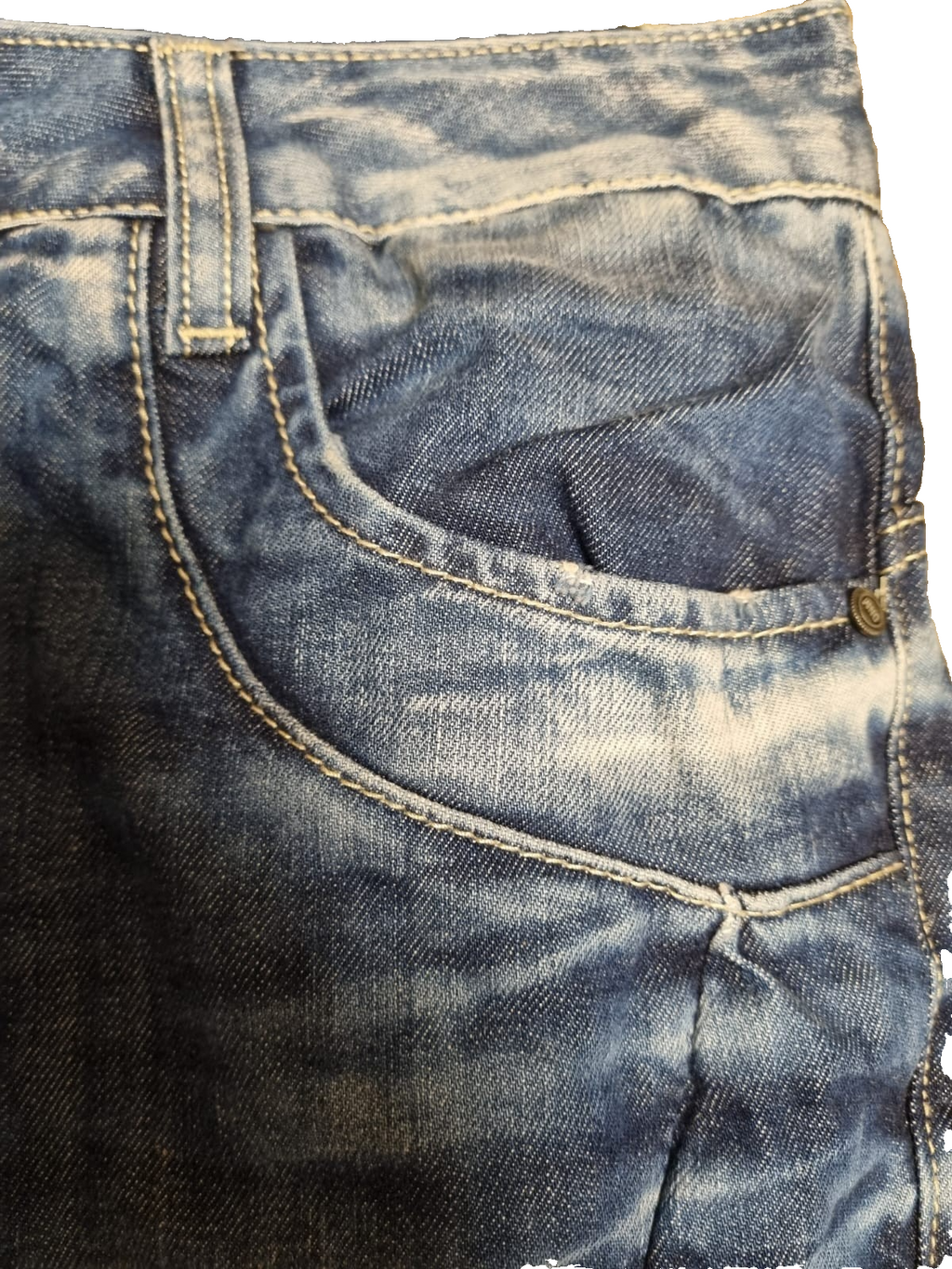 CIPO & BAXX Herren Jeans C-1170 Blau | Loose Waist Slim Leg | W34 L34 M1