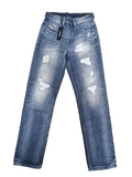 DIESEL Damen Jeans Kameron W26 L32 | Relaxed Boyfriend High Waist Blau 0848I T14