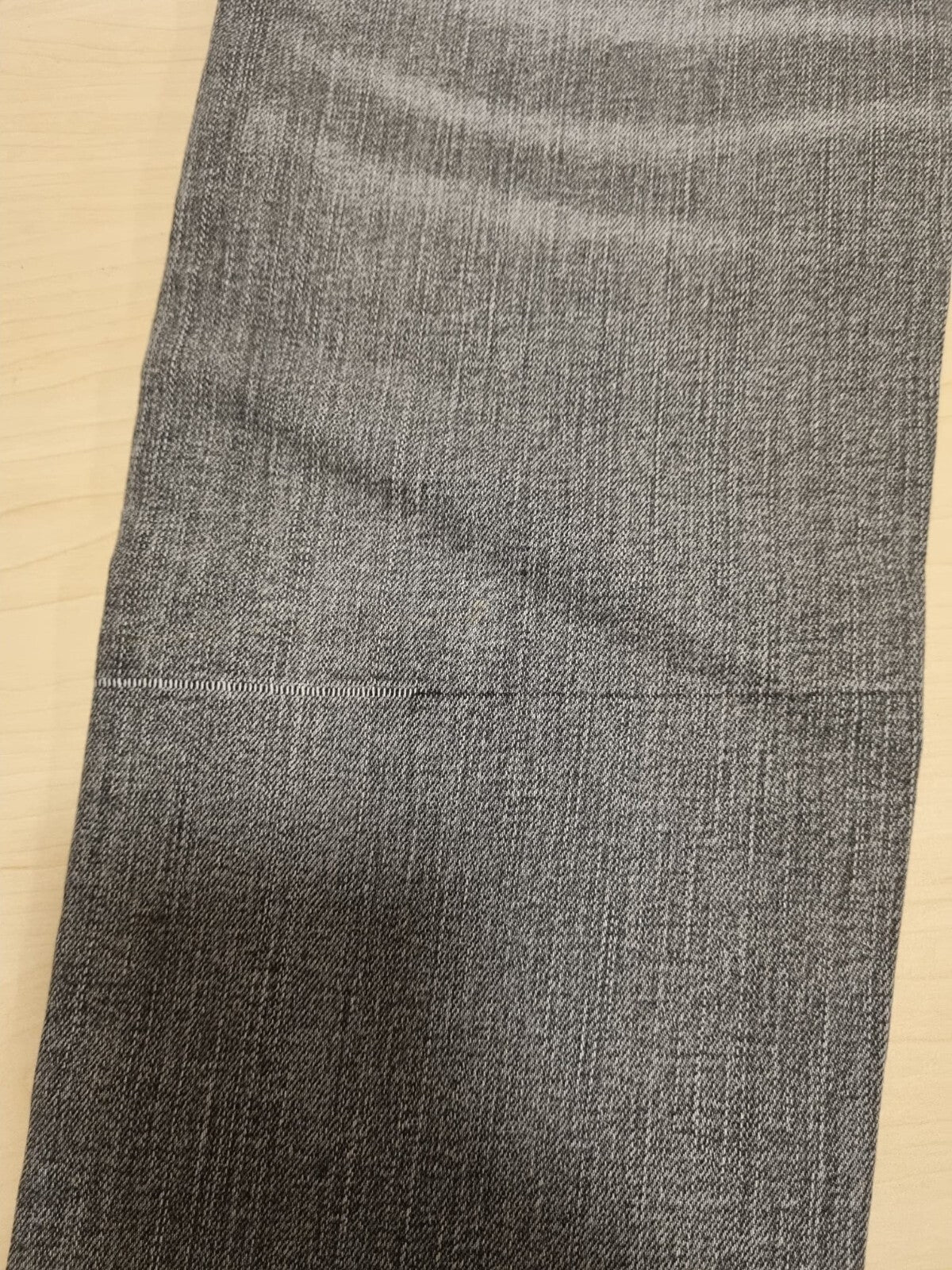 ✨Vero Moda Damen Jeans Slim Fit Low Waist Grau W33 34 kleine Schönheitsfehler E8