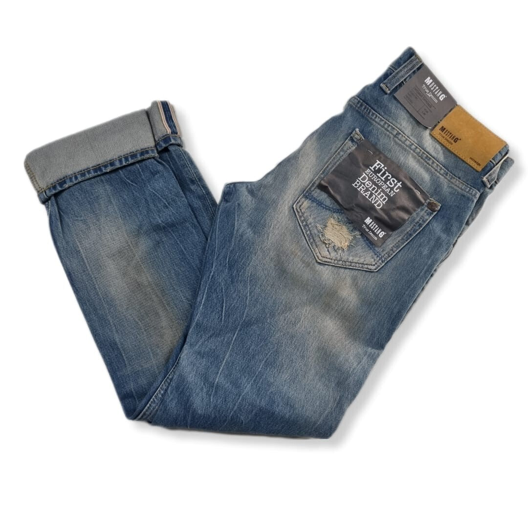 Mustang Herren Jeans Chicago Tapered Comfort High Tapered Modern 1005646 312