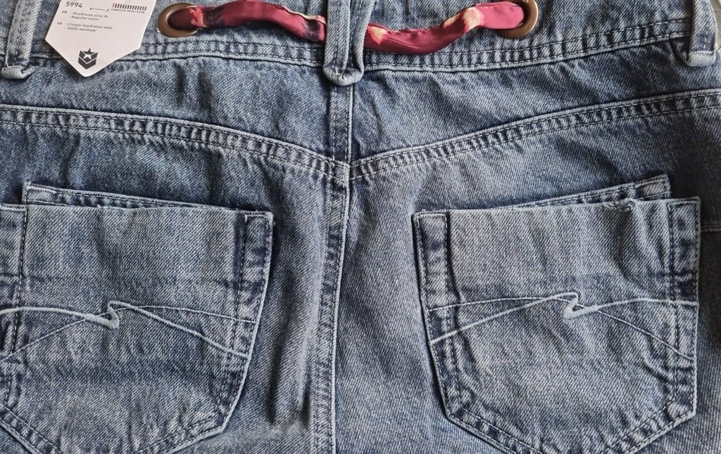 FREEMAN T. Porter Damen Jeans Jannet Denim Frauen Hose Women Jeanshose Blau B4C2