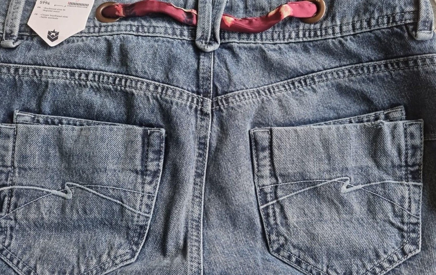 FREEMAN T. Porter Damen Jeans Jannet Denim Frauen Hose Women Jeanshose Blau B4C2