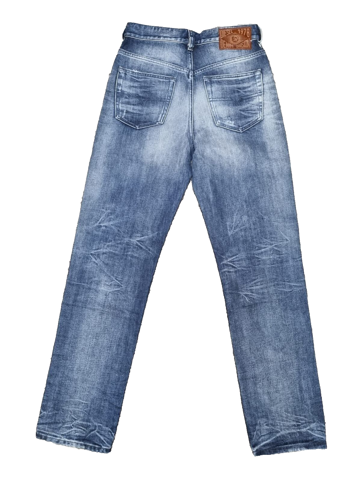 DIESEL Damen Jeans Kameron W26 L32 | Relaxed Boyfriend High Waist Blau 0848I T14