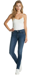 DIESEL Damen Jeans Skinzee-Low W30 L34 | Super Slim Skinny | Blau Stretch