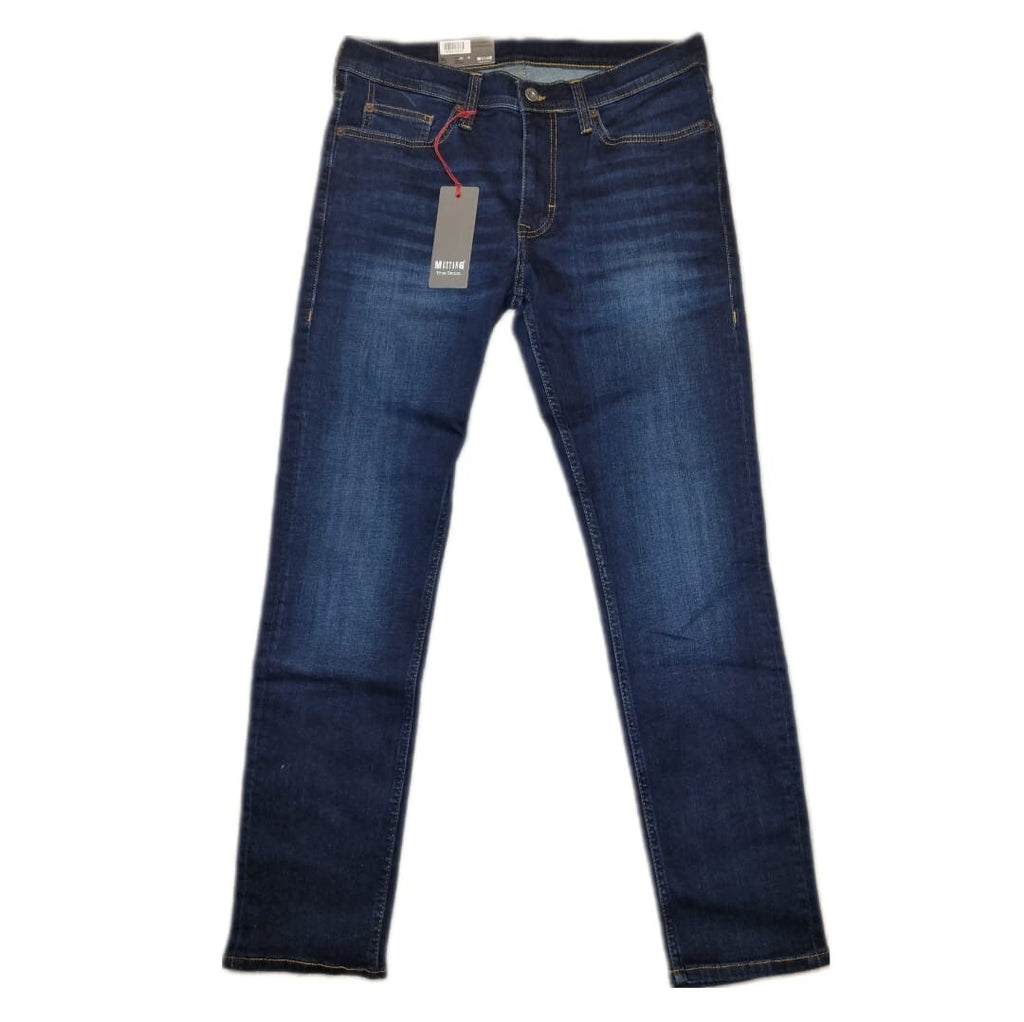 MUSTANG Herren Jeanshose VEGAS Slim Medium Slim 1005372 Jeans Blau 982