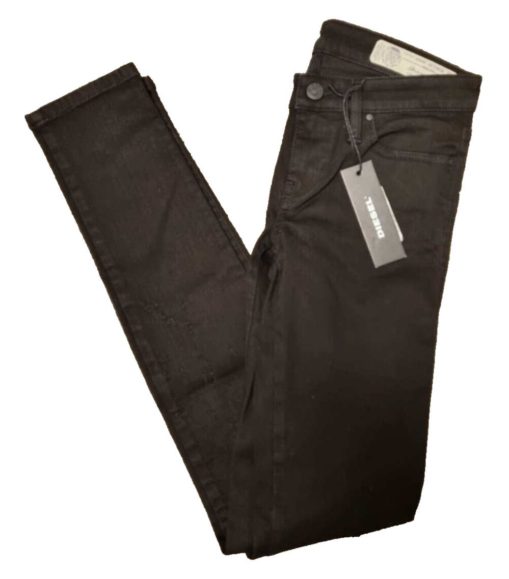 DIESEL Damen Jeans Skinzee-Low-S W26 L32 | Super Slim Skinny | Low Waist BR3E1