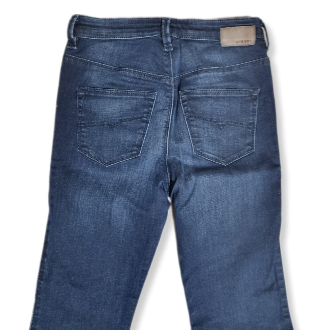 Diesel Damen Jeans Skinzee-Flare H Denim Hosen W25 L32 Jeanshose für Frauen