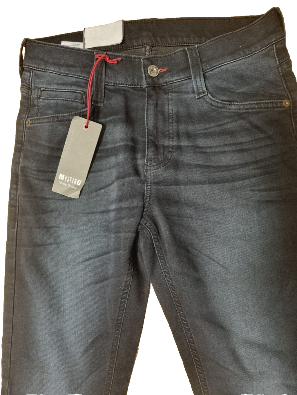 Mustang Herren Jeans Oregon Tapered K W30 L30 Slim Low Tapered - Dunkel Blau D4