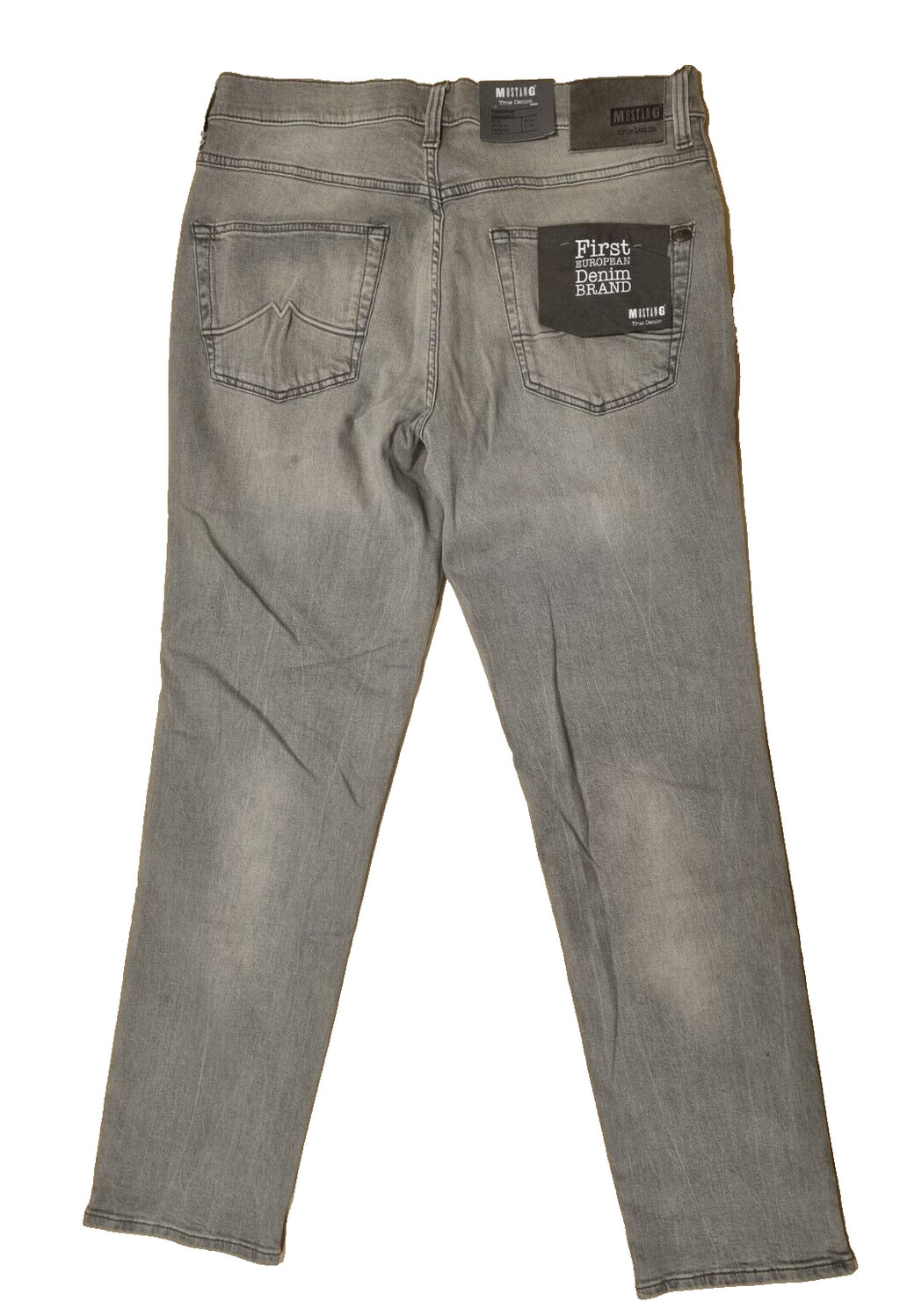 Mustang Herren Jeans Tramper Tapered, Slim Fit, W34 L30, Grau, Modern Look D6