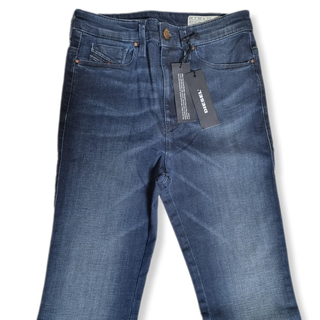 Diesel Damen Jeans Skinzee-Flare H Denim Hosen W25 L32 Jeanshose für Frauen
