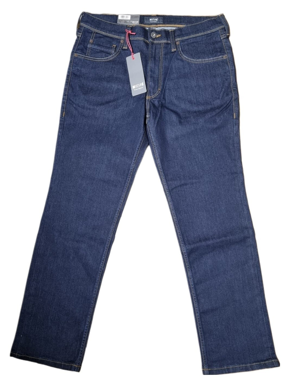 MUSTANG Herren Jeans Washington Slim Medium Slim W34 L30 Dunkelblau BR2E1