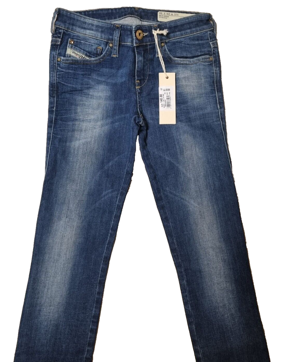 DIESEL Damen Jeans Skinzee-Low 00S54N 0826F | Super Slim Skinny | Blau | W23 L30