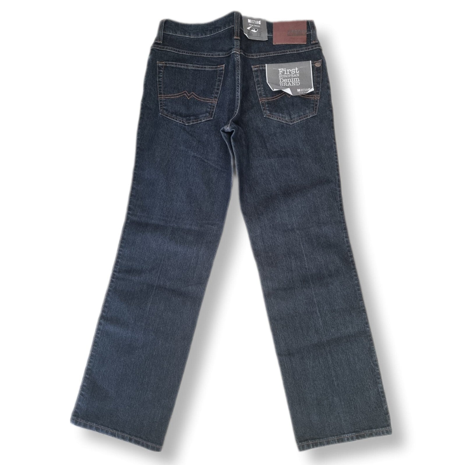 MUSTANG Tramper Herren Jeans Denim Blau W34 L30 Slim Medium 5000-880 BR2E3