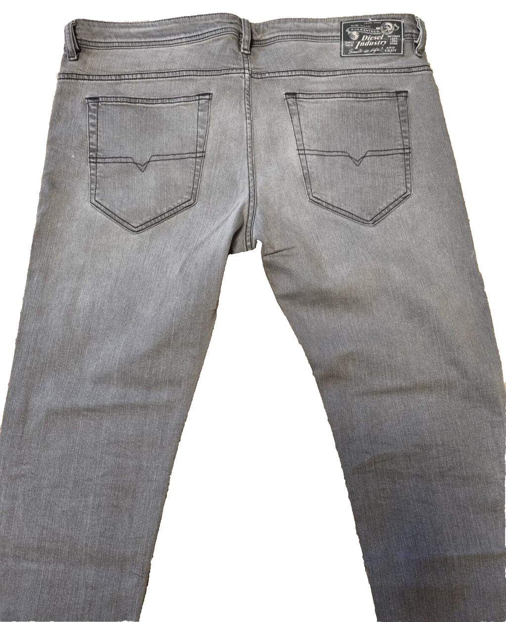 Titel: Diesel Herren Jeans Thavar-XP W38 L32 – Slim Skinny Fit Grau – BR3E1