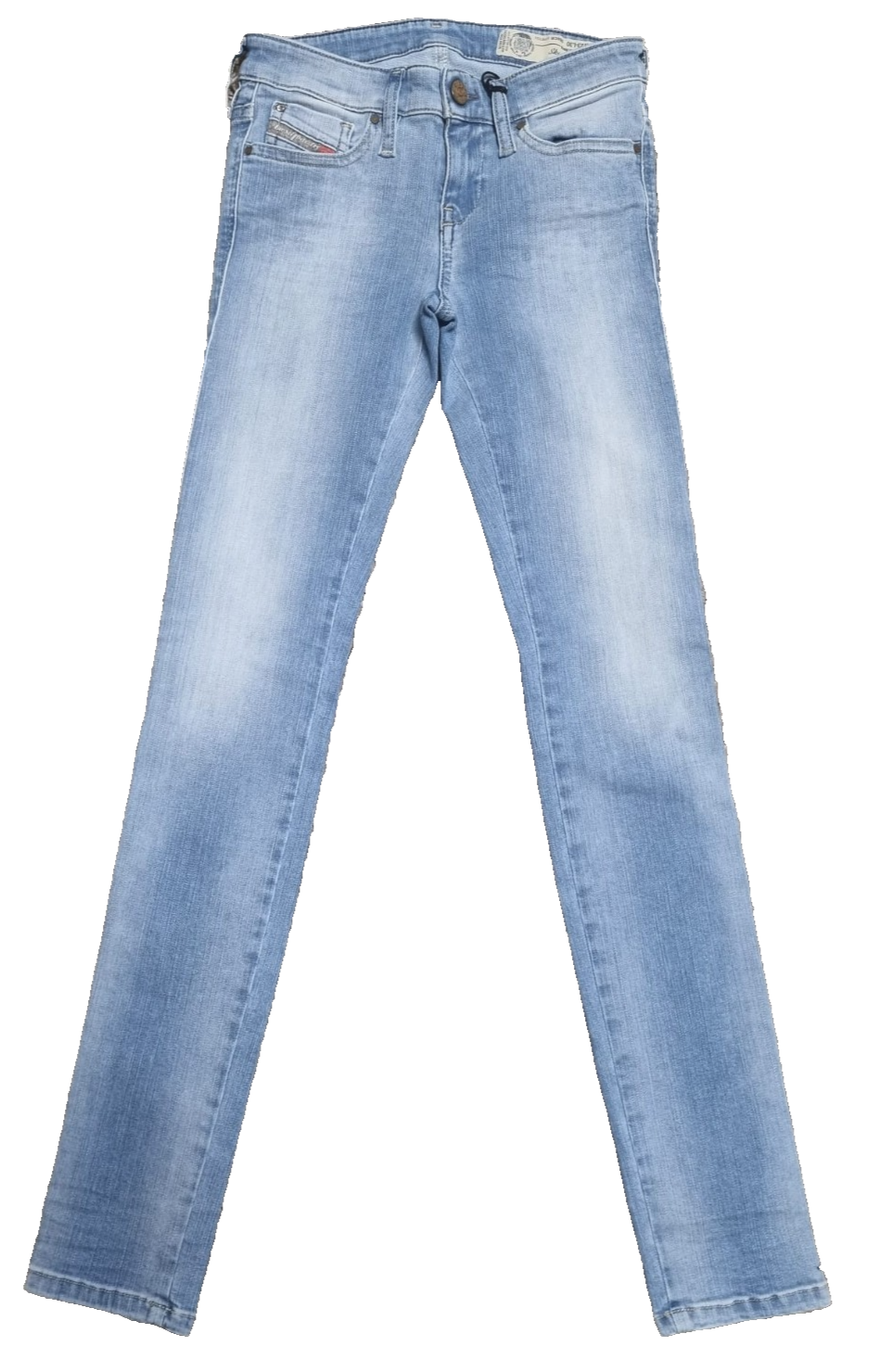 DIESEL Damen Jeans Skinzee-Low 084CR Stretch blau Super Slim Skinny W23 L30 M4