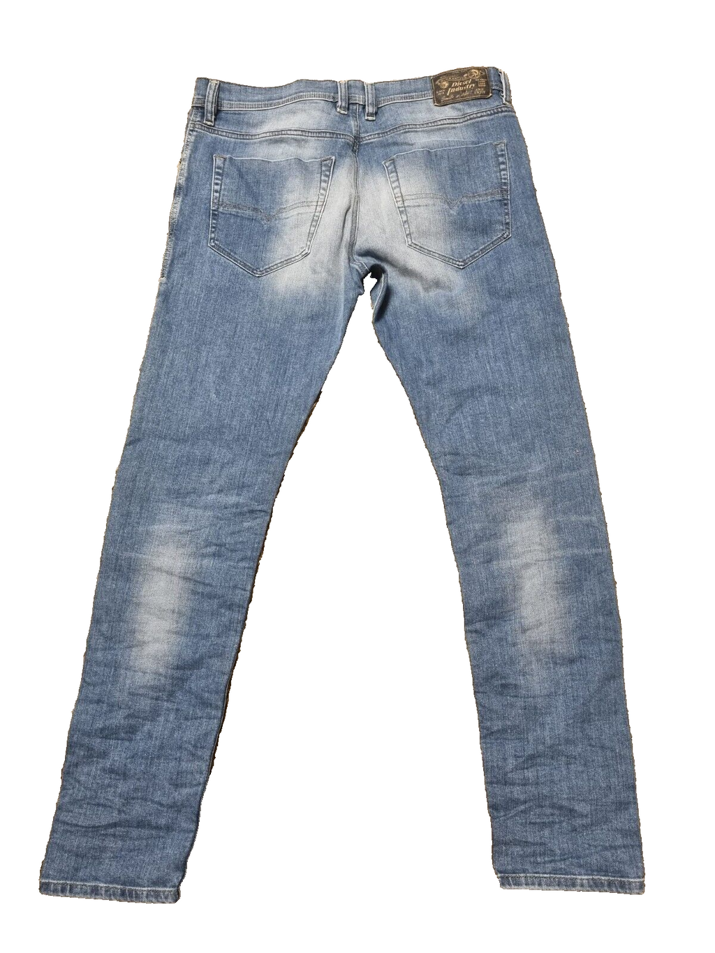 Diesel Herren Jeans Tepphar W34 L32 - Slim Carrot Stretch, Blau Jeanshose T2-1