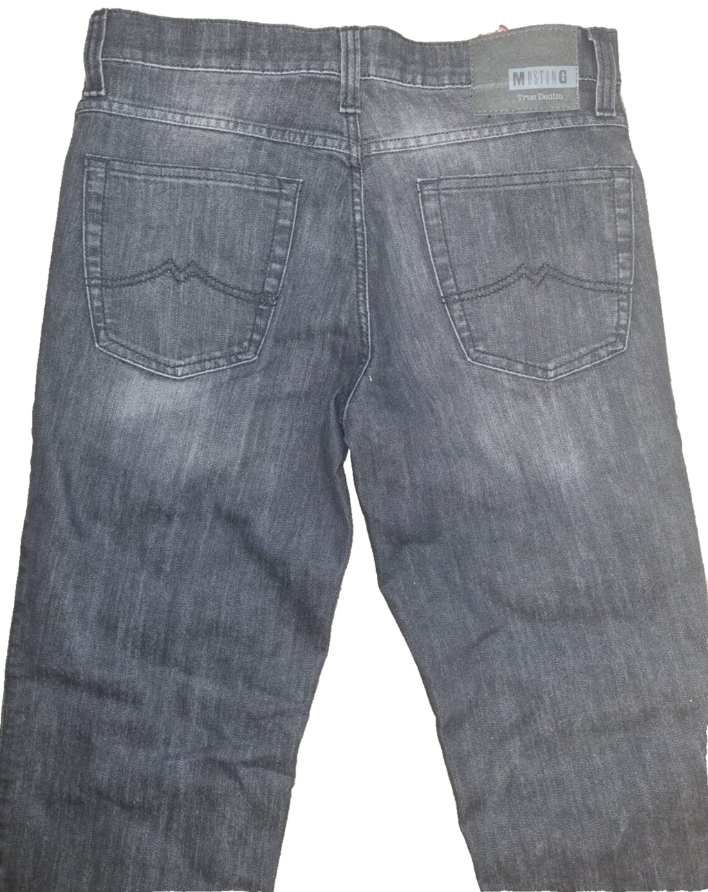 MUSTANG Oklahoma Slim Herren Jeans W30 L30 Blau Straight Fit BR3E3
