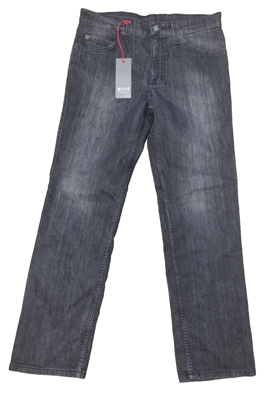 MUSTANG Oklahoma Slim Herren Jeans W30 L30 Blau Straight Fit BR3E3