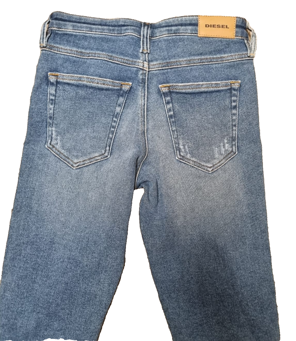 DIESEL Damen Jeans Babhila W24 L32 Blau | Slim Skinny | Regular Waist K4